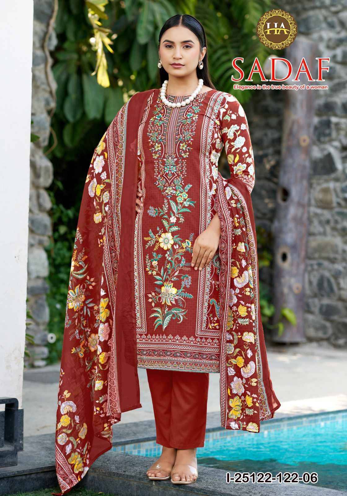 SADAF By Alok 01 To 06 Series Beautiful Festive Suits Stylish Colorful Fancy Casual Wear & Ethnic Wear Pure soft Cotton Dresses At Wholesale Price